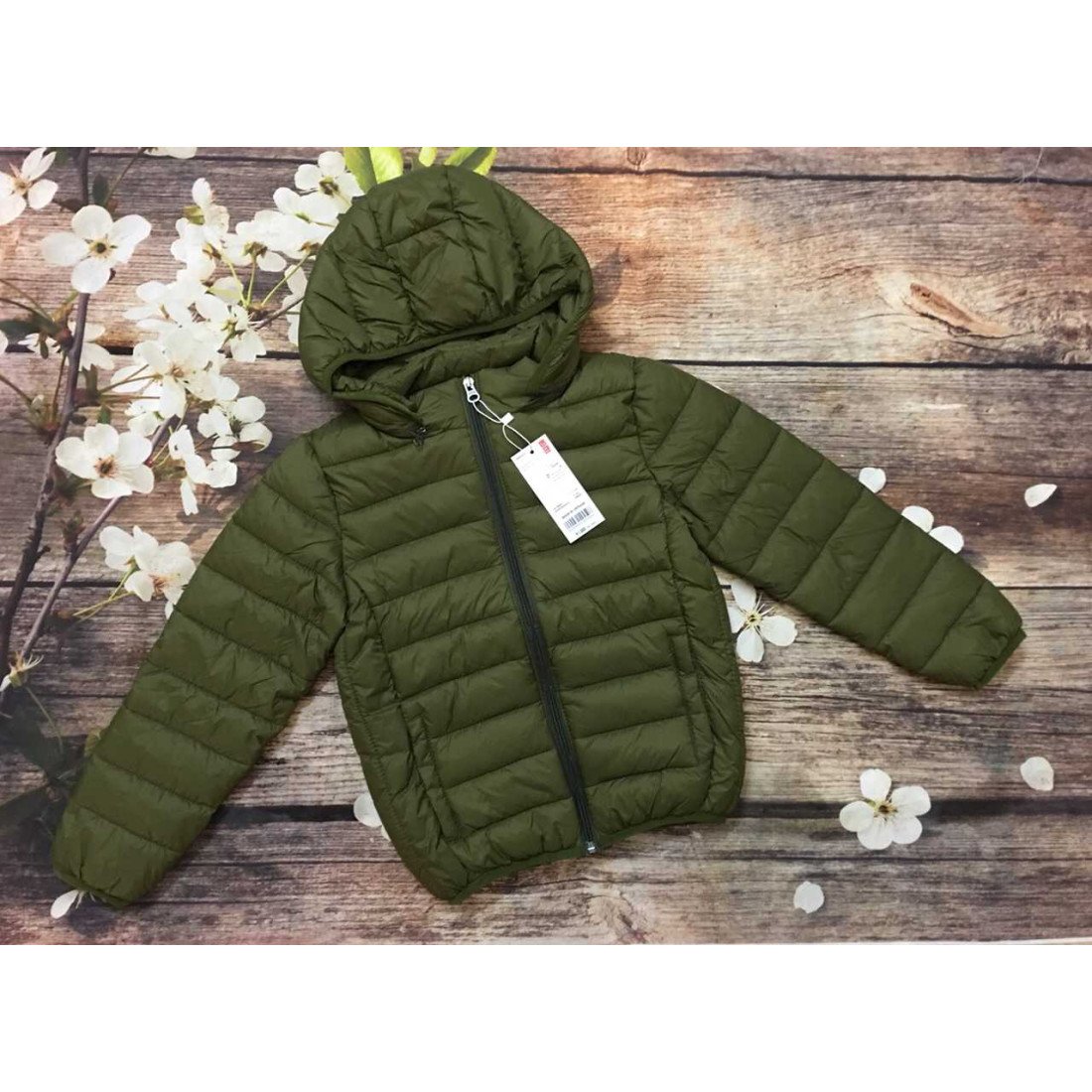 Áo phao bé gái siêu nhẹ-